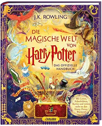 Produktbild: Die magische Welt von Harry Potter: Das offizielle Handbuch: Prächtig illustriert von sieben Künstler*innen und voller überraschender Details | Hochwertiges Geschenkbuch nicht nur für Potterheads