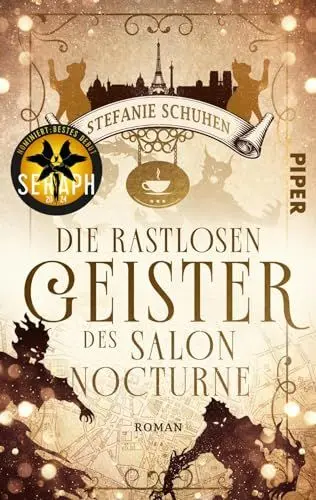 Produktbild: Die rastlosen Geister des Salon Nocturne (Magie und Macarons 1): Roman | Urban Fantasy Roman in Paris um ein magisches Café