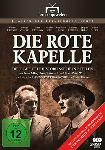 Produktbild: Die rote Kapelle - Der legendäre ARD-Fernsehfilm in 7 Teilen (Fernsehjuwelen) (3 DVDs)