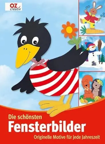 Produktbild: Die schönsten Fensterbilder: Originelle Motive für jede Jahreszeit