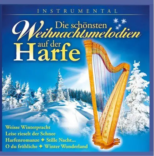 Produktbild: Die schönsten Weihnachtsmelodien auf der Harfe·· Instrumental·· Weihnacht·· Harp