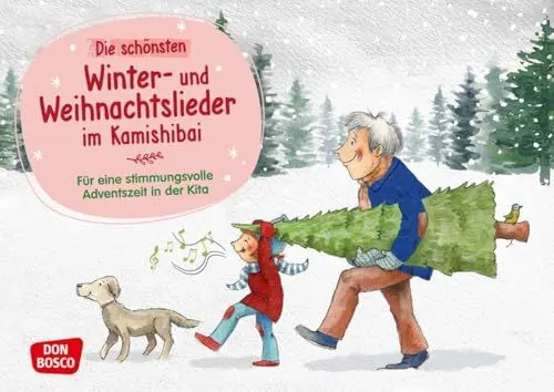 Produktbild: Die schönsten Winter- und Weihnachtslieder im Kamishibai. Kamishibai Bildkartenset. Für eine stimmungsvolle Adventszeit in der Kita: Für eine ... für unser musikalisches Erzähltheater)