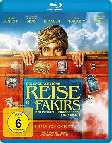 Produktbild: Die unglaubliche Reise des Fakirs, der in einem Kleiderschrank feststeckte (Blu-ray)