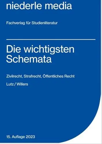 Produktbild: Die wichtigsten Schemata 2021: Zivilrecht, Strafrecht, Öffentliches Recht