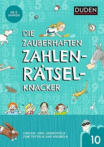 Produktbild: Die zauberhaften Zahlenrätselknacker (Band 10): Zahlen- und Logikspiele zum Tüfteln und Knobeln (Kreuzworträtselknacker)