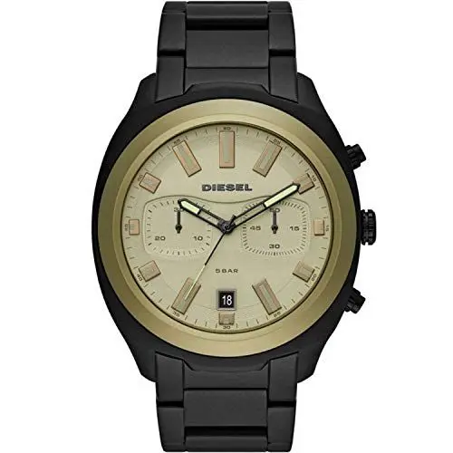 Produktbild: DIESEL Herren Chronograph Quarz Uhr mit Edelstahl Armband DZ4497