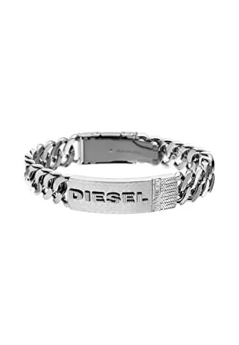 Produktbild: Diesel Armband Für Männer, 18Cm-19.5Cm Silbernes Edelstahlarmband, DX0326040