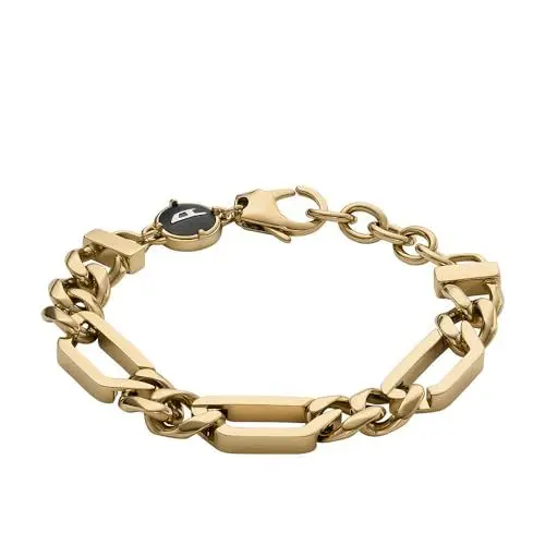 Produktbild: Diesel Herren-Gliederarmband Edelstahl goldfarben, DX1471710