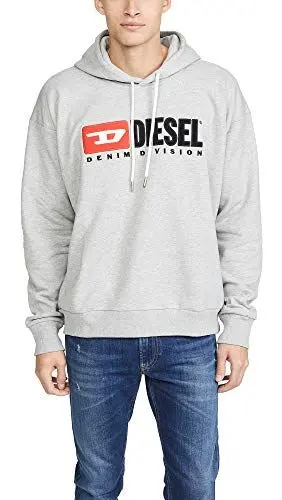 Produktbild: Diesel Herren S-Division Sweat-SHI Sweatshirt, Grau (Grey 912), X-Large (Herstellergröße: XL)