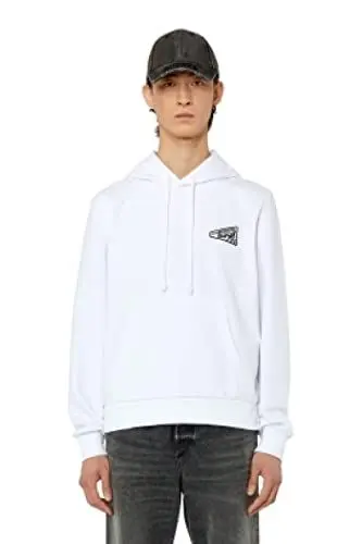Produktbild: Diesel_S-GINN-HOOD-K31 FELP_Sweatshirt_Weiß_L