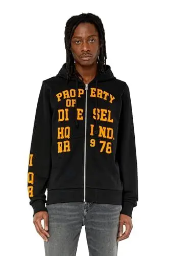 Produktbild: Diesel_S-GINN-HOOD-ZIP-K7 F_BRA_Schwarz_L