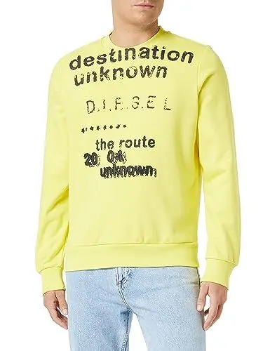 Produktbild: Diesel_S-GINN-K34 Felpa_Sweatshirt_Gelb_M