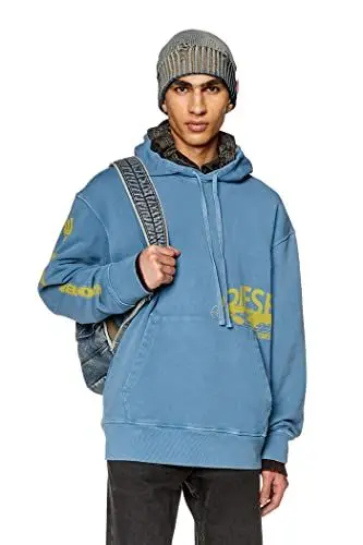 Produktbild: Diesel_S-MACS-Hood-L1 Felpa_Sweatshirt_Blau_XL