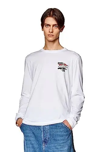 Produktbild: Diesel_T-DIEGOR-LS-K3 Magli_Sweatshirt_Weiß_L