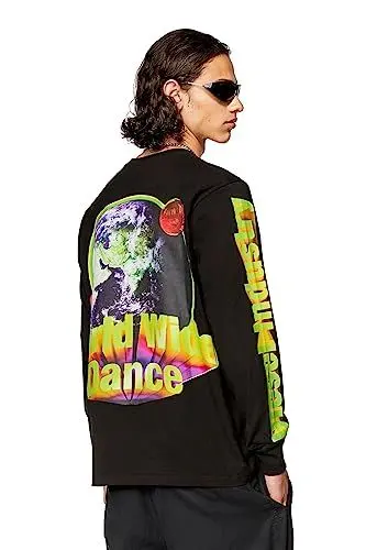 Produktbild: Diesel_T-JUST-LS-L1 MAGLIET_Shirt_Schwarz_XL