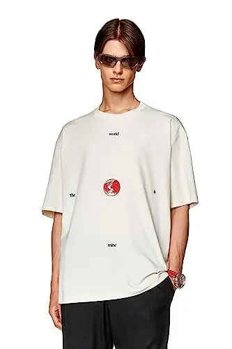 Produktbild: Diesel_T-WASH-L9 Maglietta_Shirt_Weiß_XL