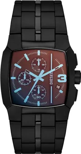 Produktbild: Diesel Herrenuhr Cliffhanger quarz/chrono Uhrwerk 40mm Gehäusegröße mit einem Edelstahlarmband DZ4640