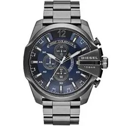 Produktbild: Diesel Herrenuhr Mega Chief, Chronographenwerk, 51 mm GunmetalEdelstahlgehäuse mit Edelstahlarmband, DZ4329