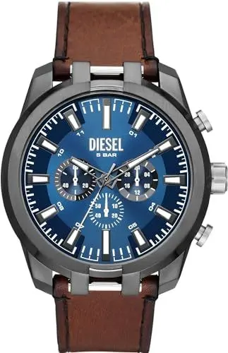 Produktbild: Diesel Męski Zegarek z Mechanizmem Kwarcowym I 2 Wskazówkami, Koperta 40 mm, Bransoleta ze Stali Nierdzewnej Ax2872