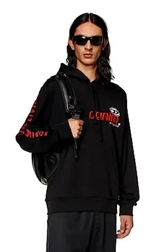 Produktbild: Diesel_S-Ginn-Hood-L3 Felpa_Sweatshirt_Schwarz_XL
