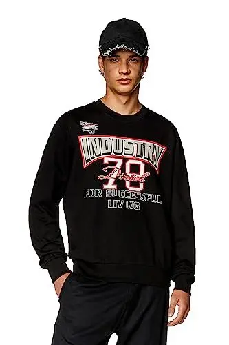 Produktbild: Diesel_S-GINN-K36 Felpa_Sweatshirt_Schwarz_XXS
