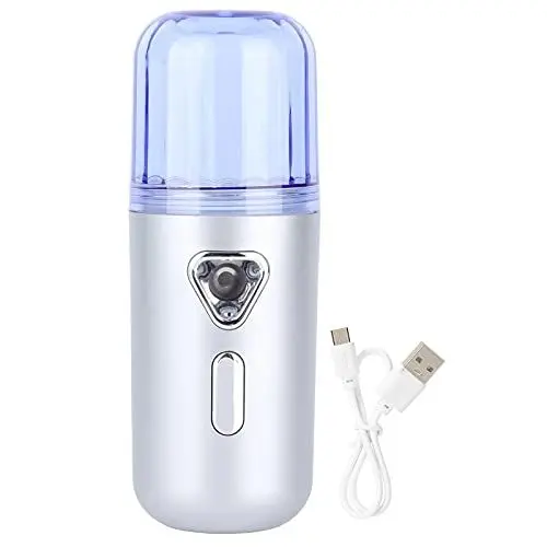 Produktbild: Diffusor für ätherische Öle, 30 Ml, Mini-Gesichtsbefeuchter, Aroma-Diffusor, Luftbefeuchter, Aromatherapie-Diffusor, Tragbarer Gesichtsnebel, Feuchtigkeitsspendender Nebelsprüher