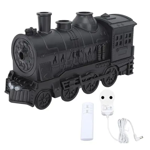 Produktbild: Diffusor für ätherische Öle, Luftbefeuchter für ätherische Öle, 300 Ml, Zugform, 2 Beleuchtung, Aromatherapie, Kühler Nebel, Luftbefeuchter mit Fernbedienung für Schlafzimmer,