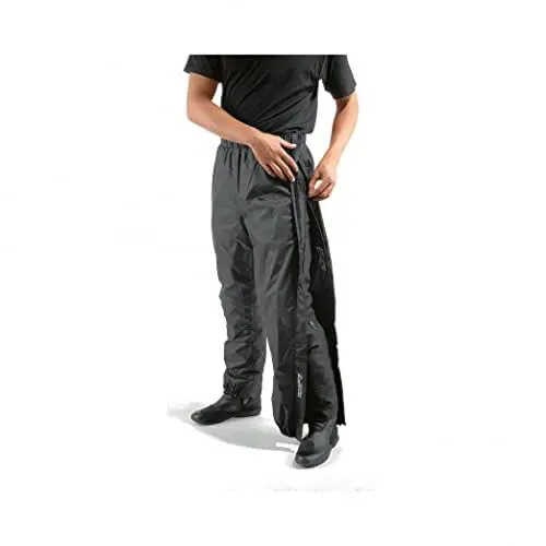 Produktbild: Difi Regenhose Zip mit Reißverschluss - schwarz, M