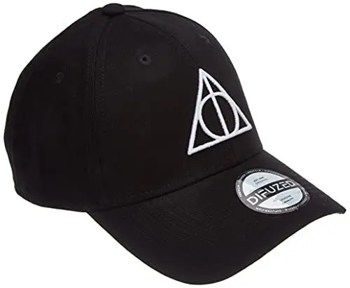 Produktbild: Difuzed Herren Wizards Unite Deathly Hallows Baseballkappe, Schwarz, Einheitsgröße EU