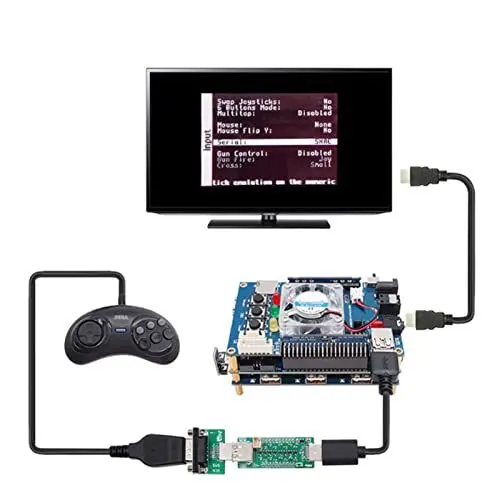 Produktbild: Digital IO Board DIY Kit, Dual SDRAM V2.9, 128MB, für Mister FPGA Core Control Terasic DE10 Nano Mainboard Gaming Console