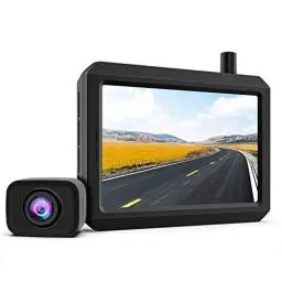 Produktbild: Digital Kabellos Rückfahrkamera Set K7PRO unterstützt 2 Kameras, Funk Rückfahrkamera mit Stabilem Signal, 5