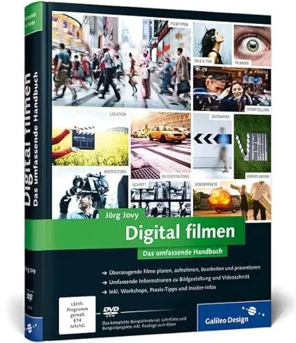Produktbild: Digital filmen: Das umfassende Handbuch (Galileo Design)
