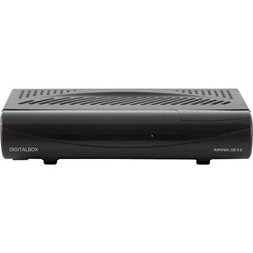 Produktbild: Digitalbox Imperial DB 5 S Digitaler Satelliten Receiver (DVB-S, HD Supported, SCART, EPI) Schwarz