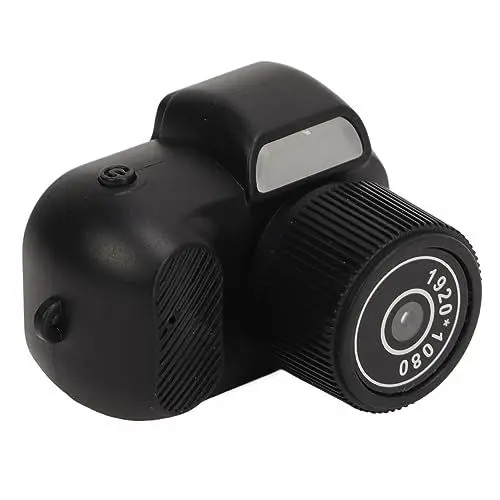 Produktbild: Digitale Aufnahmekamera, 1080P-Video-Vlogging-Camcorder mit 0,96-Zoll-Bildschirm, Kompakte Tragbare Kleine Kinderkameras für Reisen, Urlaub, Geschenke (schwarz)