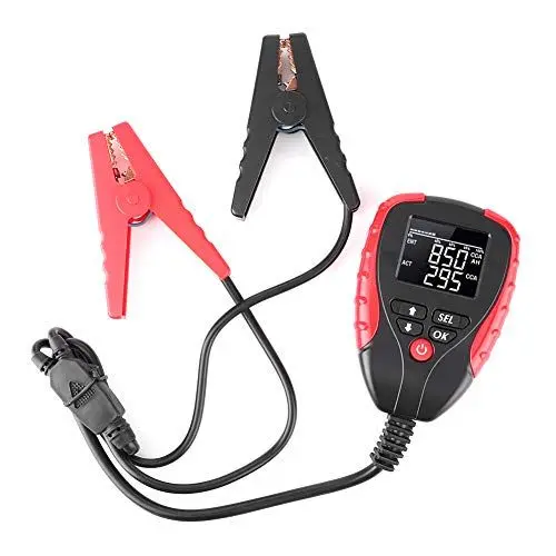 Produktbild: Digitaler Autobatterie-Lasttester, LCD-Display, 12 V, Fahrzeuganalysator, Diagnosegerät für Auto und Motorrad
