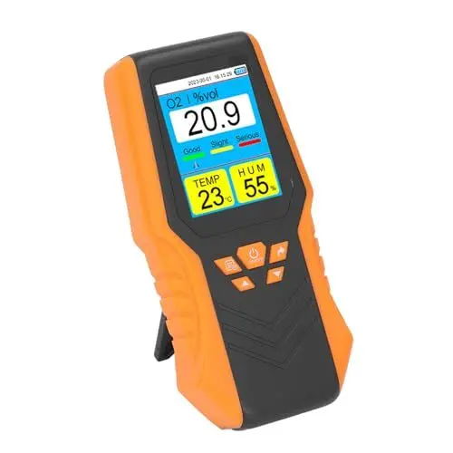 Produktbild: Digitaler Handheld O2-Detektor mit Hoher Genauigkeit Zeit-und Datums Anzeige für Saubere Luft überwachung