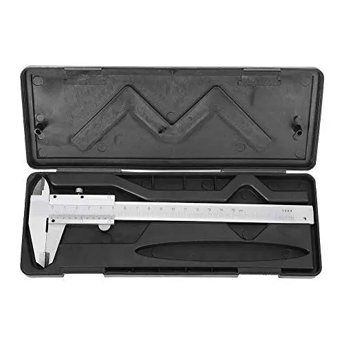 Produktbild: Hochpräzises Messwerkzeug aus Kohlenstoffstahl und Metall, Messschieber, Mikrometer, 0–150 Mm