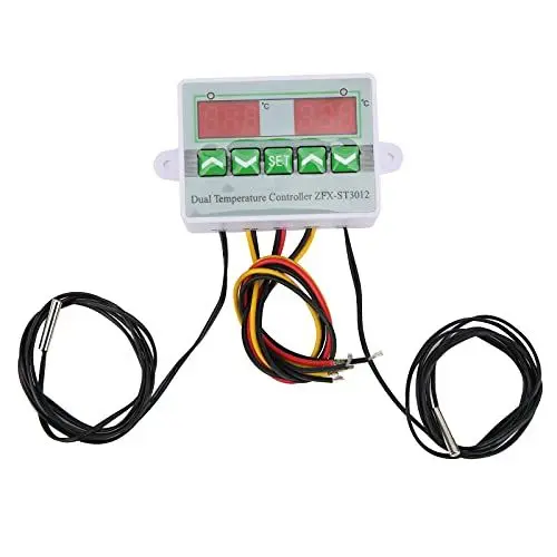 Produktbild: Digitaler Temperaturregler, digitales LED-Temperaturreglermodul, Bildschirm, Thermostatfunktion, Geröll, Digitalanzeige, Mikrocomputer, intelligenter Steuerschalter