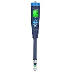 Produktbild: Digitales Boden pH Messgerät,Boden und Wasser pH Tester, hochwertiges pH Messgerät für den Heimgebrauch Zimmerpflanzen, Fleisch, Teig, hausgemachten Wein und Bier, Joghurt, verschiedene Saucen, Pool