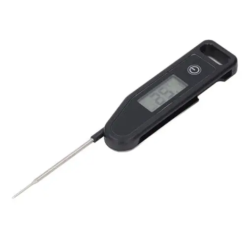 Produktbild: Digitales Fleischthermometer, Professionelles Fleischthermometer mit Klappsonde, Sofortiges Kochgrill Grill BBQ Thermometer für Küchenfutter -Thermometer, Essentials Geschenke