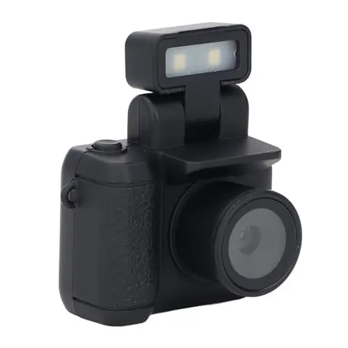 Produktbild: Digitalkamera, Daumenkamera 1080P HD-Videokamera für Fotografie, Vlogging-Kamera mit Blitzlicht, Kompakte Kleine Kamera für Reisen (Keine Speicherkarte)