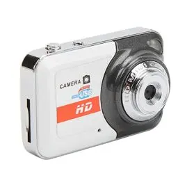 Produktbild: Digitalkamera, Daumenkamera, Tragbare Videokamera mit Bewegungserkennung, Point and Shoot Digitalkameras, Modische DV Kamera für Teenager, Studenten, Kinder (Silber grau)