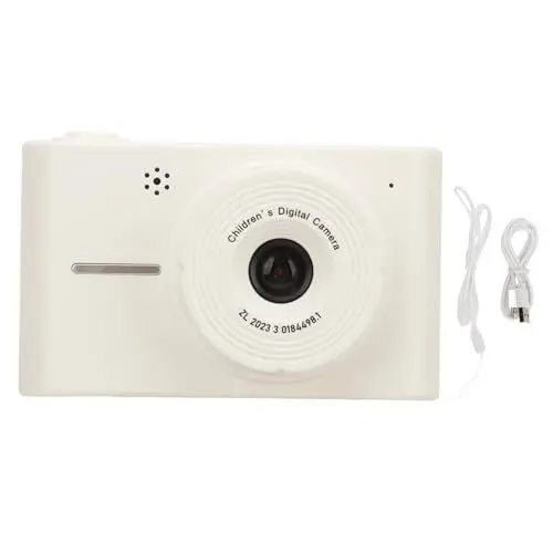 Produktbild: Digitalkamera, FHD 1080P 40 MP Autofokus-Vlogging-Kamera mit 8-fachem Zoom, Anti-Shake-kompakte Reisekamera für Fotografie, für Teenager, Kinder, Jungen, Mädchen,