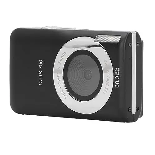 Produktbild: Digitalkamera, FHD 8K 68MP Autofokus Kinderkamera, 2,7 Bildschirm, 16X Digitalzoom Vlogging Kamera für Fotografie, tragbare -Point-and-Shoot-Kamera für Anfänger, Kinder und
