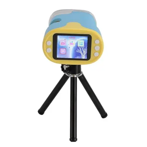 Produktbild: Digitalkamera Mikroskop Fernglas, mit Komplementärlichtsystem, 8-fachem Optischen Zoom, 100- Bis 1000 facher Digitaler Vergrößerung, 2,0 Zoll IPS Display, Fotos und Videos (Blue)