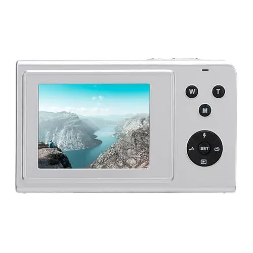 Produktbild: Digitalkamera Smart 4K 68MP 16X Zoom Autofokus Serienaufnahme Fülllicht Vlogging-Kamera für Reisende (Akozong80cxrdktg-13)