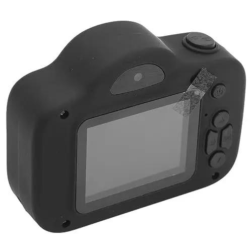 Produktbild: Digitalkamera, Spaß Beim Spielen, Wiederaufladbares -Camcorder-Spielzeug mit Zwei Objektiven für die Fotografie (Black)