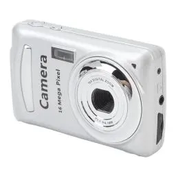 Produktbild: Digitalkamera, Tragbare FHD 1080P 16MP-Kamera mit 2,4-Zoll-Bildschirm, 16-fachem Digitalzoom, Autofokus-Stabilisierung, Vlogging-Kamera für Kinder, Studenten, Kinder, Teenager,