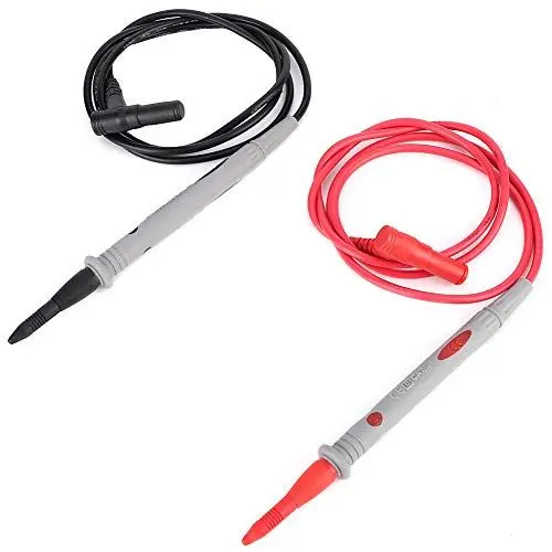 Produktbild: Digitalmultimeter-Sondenstift, PT1006 Digitalmultimeter-Nadelspitzen-Sondenstift Multimeter-Messleitungen 1000 V 20 A Messleitungskabel 90 Cm