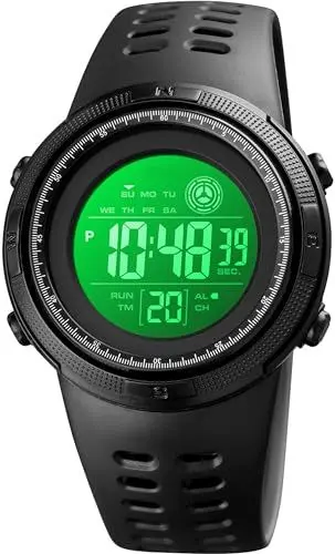 Produktbild: Digitaluhr für Jungen Kinderuhren Wasserdicht Sport Uhr Kinder mit Alarm Timer Datum LED-Beleuchtung Jugendliche Stoppuhr Elektronische Jungen Armbanduhr Teenager Watch Kids